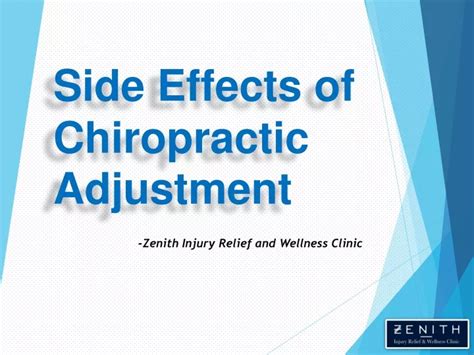 Ppt Side Effects Of Chiropractic Adjustment Powerpoint Presentation Free Download Id11742125