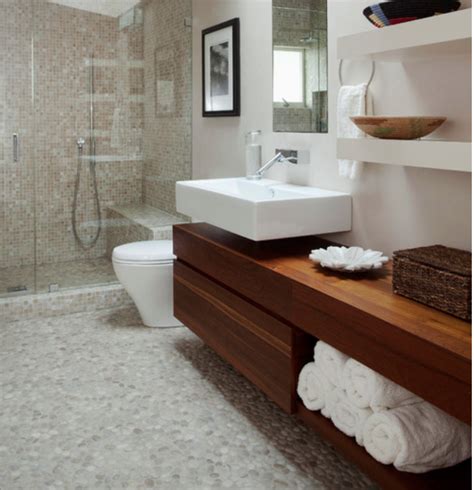 Look at www.discountbathroomvanities.com and www.homedesignoutletcenter.com to find the best deals on vanities. 6 Reasons to Float Your Bathroom Vanity | Beautiful ...