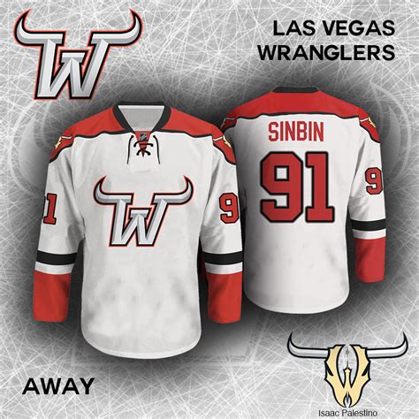 Las Vegas Wranglers Jersey Concept Sinbinvegas
