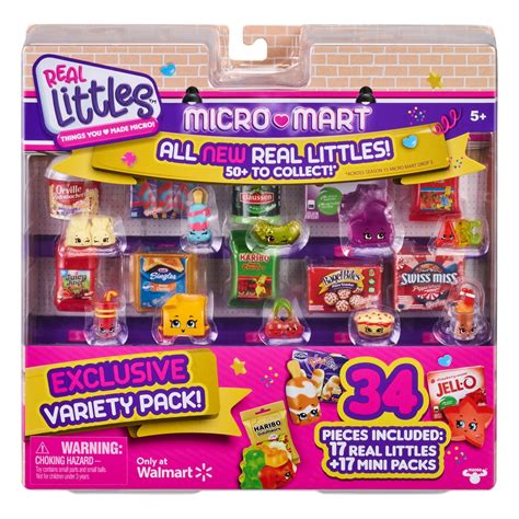 Shopkins Real Littles Variety 17 Real Littles Plus 17 Real Branded