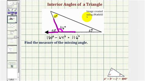 You know the sum of interior angles is 900 °, but you have no idea what the shape is. How do you find the exterior angle