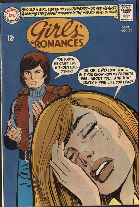 girls romances no 135 dc comics 1968 · romancing the comic book · johns hopkins university