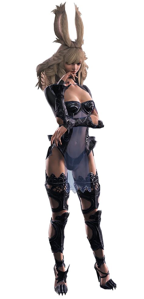 viera render final fantasy xiv shadowbringers art gallery