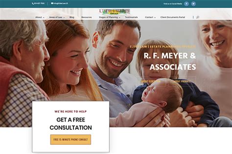 R F Meyer And Associates Launches Redesigned Elderlawus R F Meyer