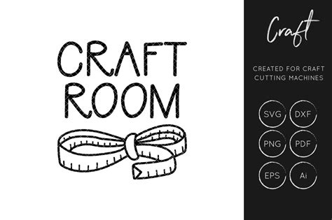 Craft Room Svg Cut File Craft Svg Sewing Svg Graphic