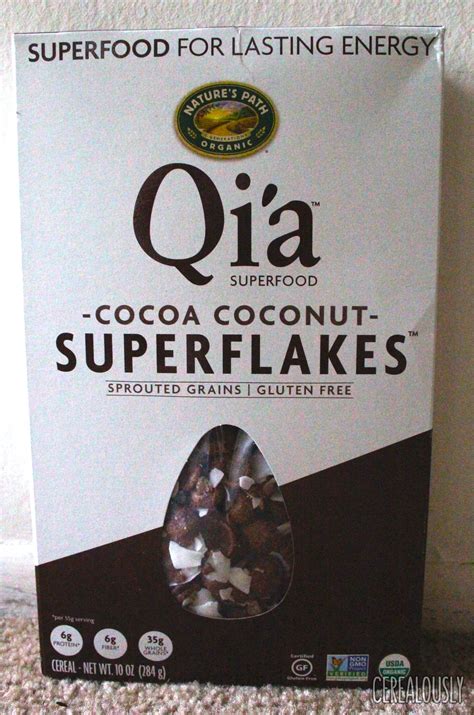Review Natures Path Organic Qia Superfood Cocoa Coconut Superflakes