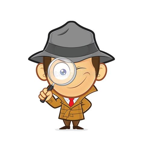 Magnifying Glass Detective Clipart