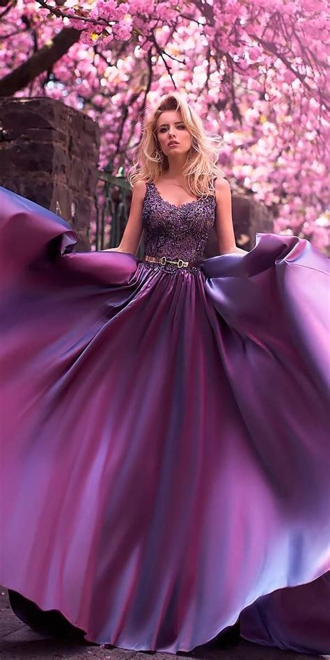 Purple Wedding Dresses 15 Admirable Styles For Bride Purple Wedding Dress Purple Wedding