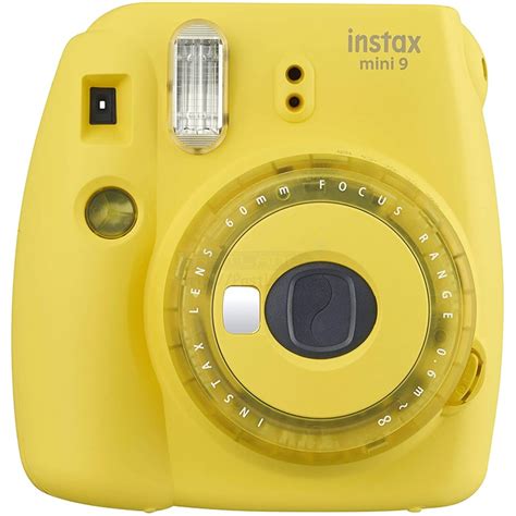 Fujifilm Instax Mini 9 Camera Clear Yellow Mystery T
