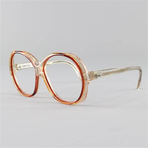 Vintage Eyeglasses 70s Glasses Frame Oversized Eyeglass Etsy