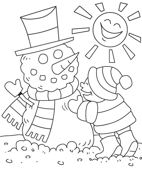 Winter Coloring Pages - 2018