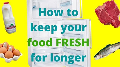 How To Keep Food Fresh For Longer Youtube