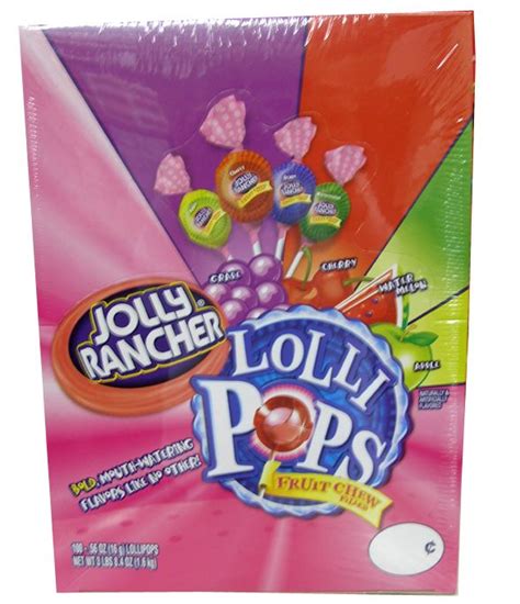 Jolly Rancher Lollipops 100ct Jolly Rancher Lollipops Fruit Chews