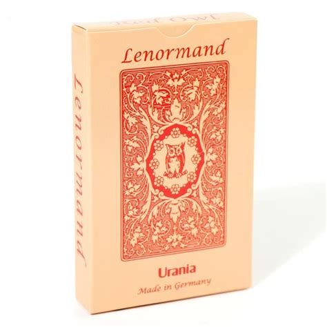 Jeux Pour La Famille Lenormand Urania Jeu De Tarot De Divination Jeu