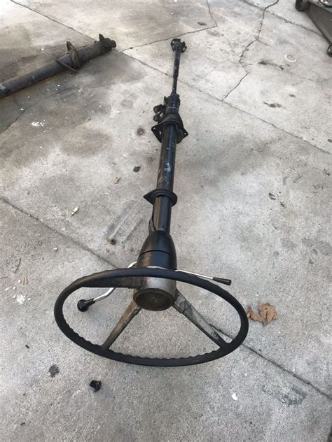 67 72 C10 Steering Column With Wheel For Sale In Irvine Ca Offerup