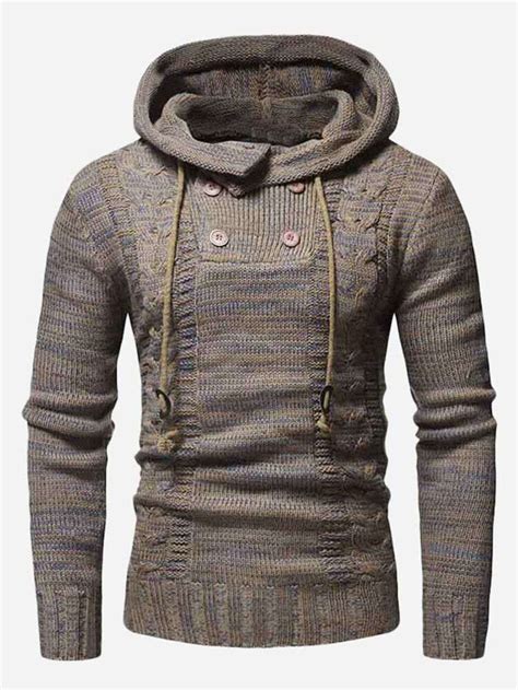 Weatherproof vintage mens cable knit shawl collar cardigan sweater $98.00 $17.99 82% off 82% off. Men Cable Knit Hooded Sweater | SHEIN USA