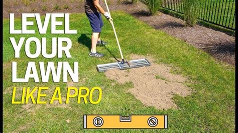 Lawn Leveling Tips How To Level A Sloping Yard Yard Leveling 101