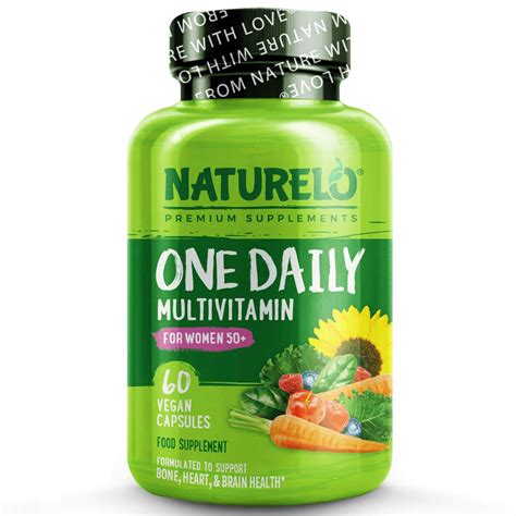 One Daily Multivitamin For Women 50 With Fruit Extracts And Without Iro