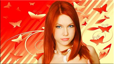 Beautiful Redhead Pretty Cutey Orange Redhead Ginger Red Head