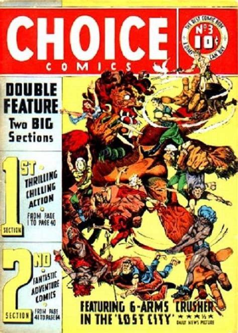 Choice Comics 1 Great Comics Publications Comic Book Value And