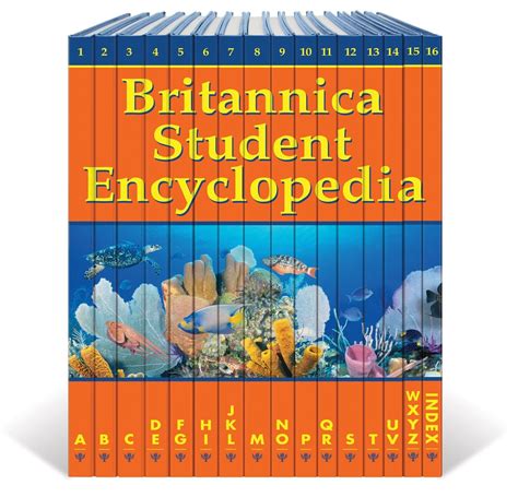 Britannica Student Encyclopedia C2007 16 Vol Encyclopedia