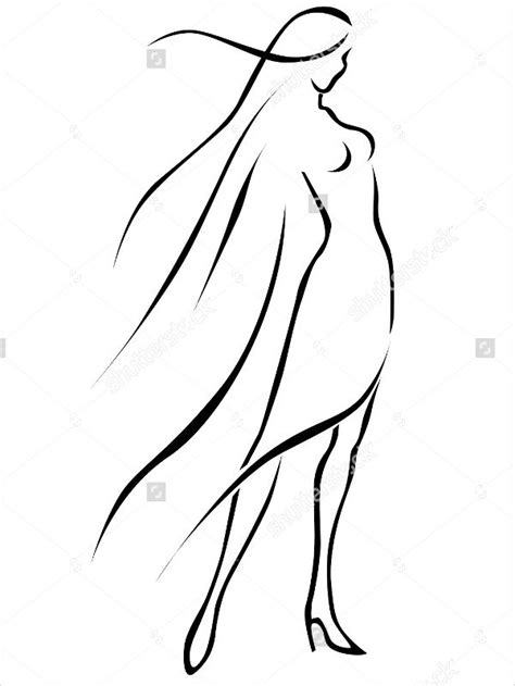 Female Body Silhouette Drawing Outline Body Female Cliparts Woman Silhouette Bodenewasurk