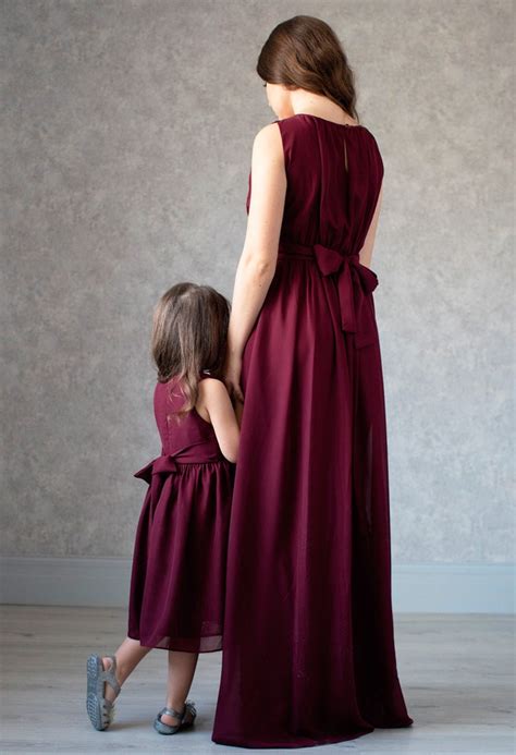 mother and daughter matching dresses mommy and me dress etsy
