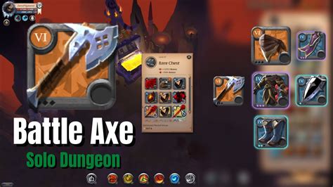 Tier Vi Red Zone Solo Dungeon Battle Axe Albion Online Youtube