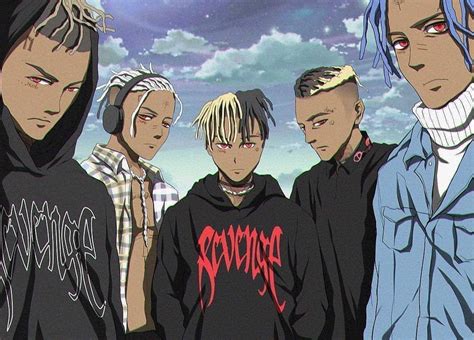 Xxxtentacion Anime Manga Wallpapers Wallpaper Cave 823