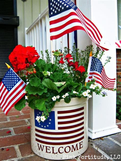 Th Of July Front Porch Ideas Patriotic Front Porch Ideas For The Th