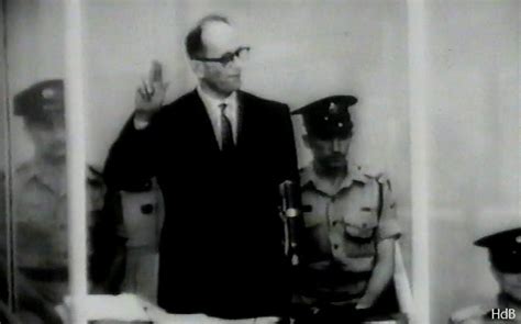 Israel Condena A Morir En La Horca Al Coronel Adolf Eichmann Por Ser