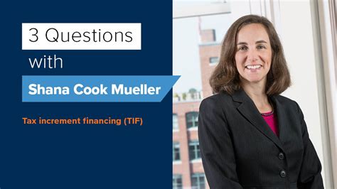 3 Questions With Shana Cook Mueller Strategic Use Of Tax Increment Financing Bernstein Shur