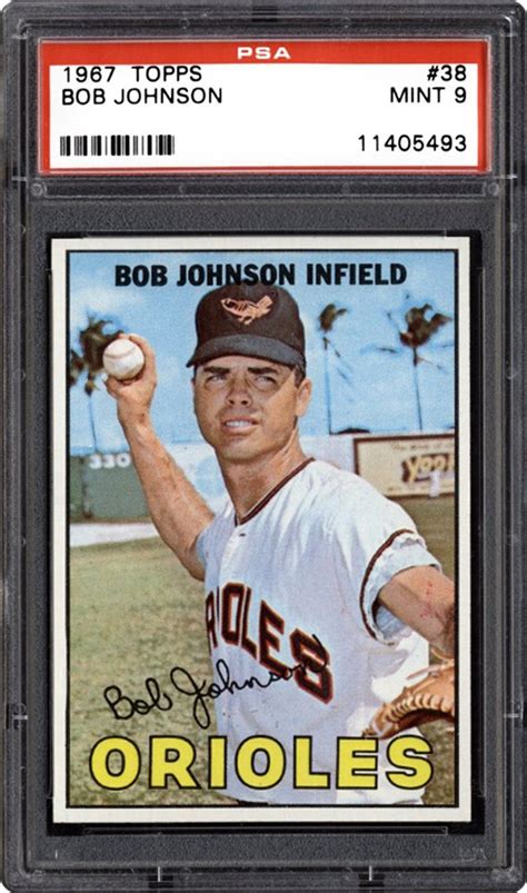 1967 Topps Bob Johnson Psa Cardfacts®
