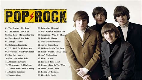 Best Pop Rock Songs Of 70s 80s 90s Pop Rock Collection Youtube