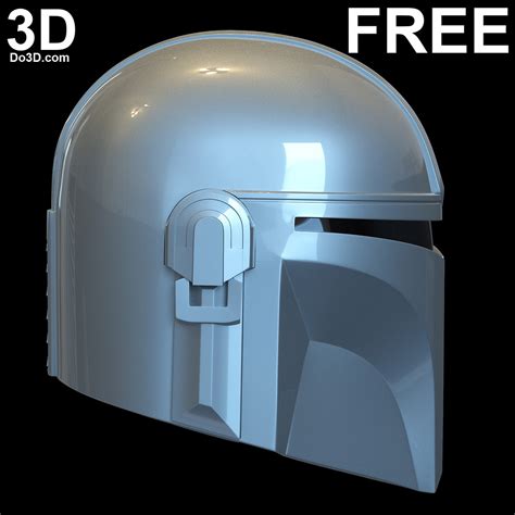 Free Mandalorian Helmet 3d Printable Model Stl From Do3d