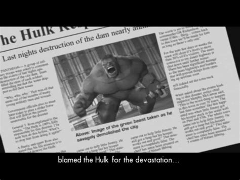 Ending For Incredible Hulk Ultimate Destruction Nintendo Gamecube