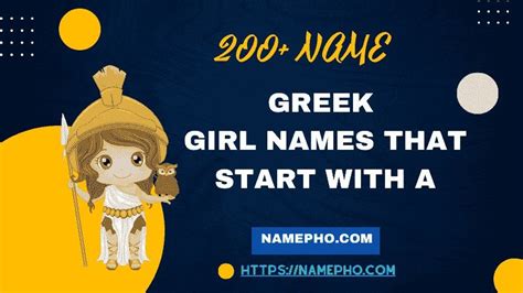 200 Ancient Greek Girl Names That Start With A And Meanings Unamepho