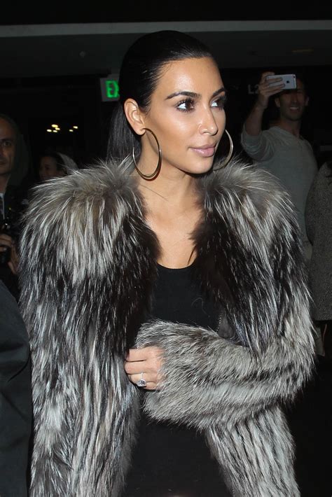 Kim Kardashian Now Wears Fur Bikinis