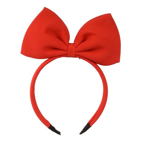 Hovebeaty Hair Band Bow Headband Red