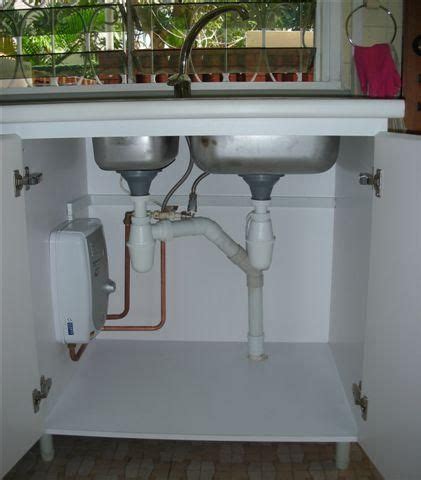 Turn the water back on at the water heater. under sink water heater - Google Search