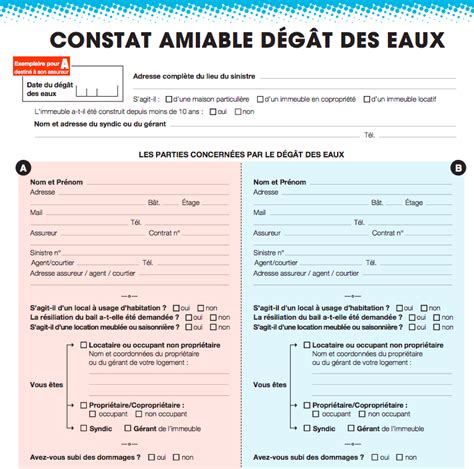 PDF DÉCLARATION DE SINISTRE PDF Télécharger Download