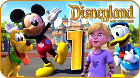 Disneyland Adventures Walkthrough Part 1 Pc X360 Xb1 ~ Mickey Mouse