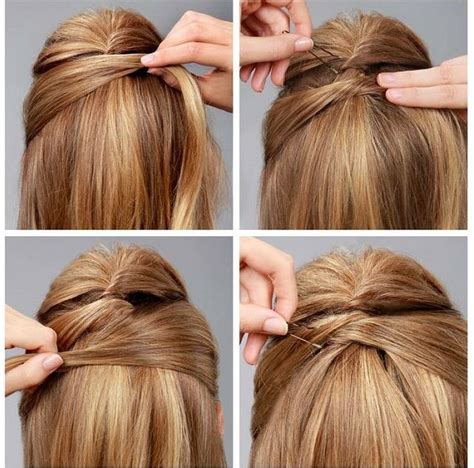 criss cross hairstyle tutorial alldaychic hair styles easy hairstyles long hair styles