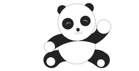36 Cara Menggambar Hewan Panda