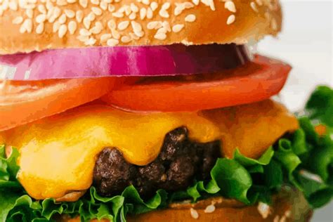 The Best Juicy Air Fryer Hamburgers With Cheese The Recipe Critic