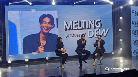 A Glimpse Into Dews First Fan Meeting In Manila Annyeong Oppa