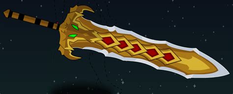 Alteons Polished Dragon Sword Aqw