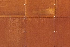 From traditional warm woody hues to dark Texture Texture Acier Corten