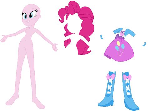 Equestria Girls Pinkie Pie Base 02 By Painterede On Deviantart