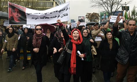 Thousands March In Kabul Demanding Justice For Woman Killed By Mob